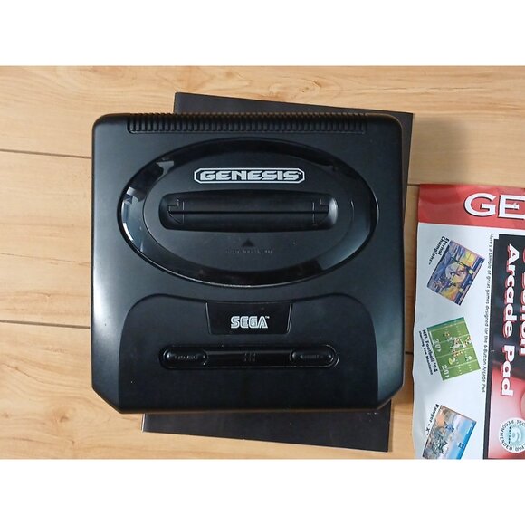 Sega Genesis Console Sonic 2 Bundle - Complete In Box CIB - Tested - Picture 12 of 16
